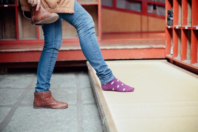 Nikko temples barefoot