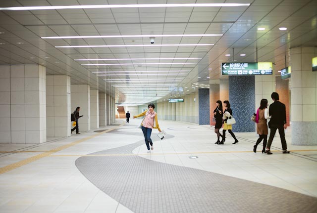 Japan Ginza tunnels