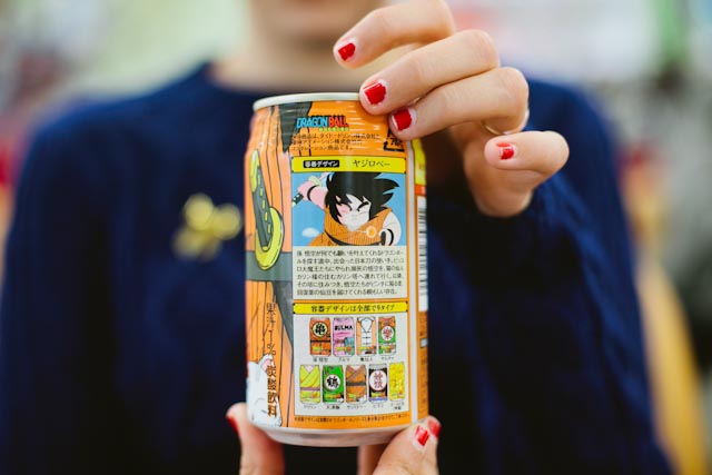 Dragon Ball drink - the cat you and us