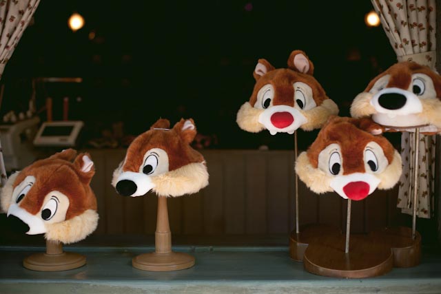 Chip and Dale hats - The cat, you and us