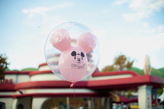 Mickey pink balloon - the cat you and us