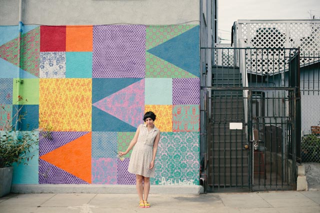 Venice beach street wall - The cat, you and us