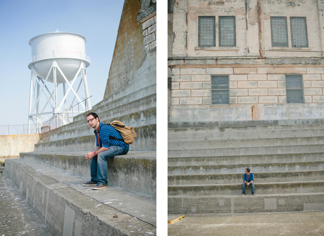 Alcatraz patio - The cat, you and us