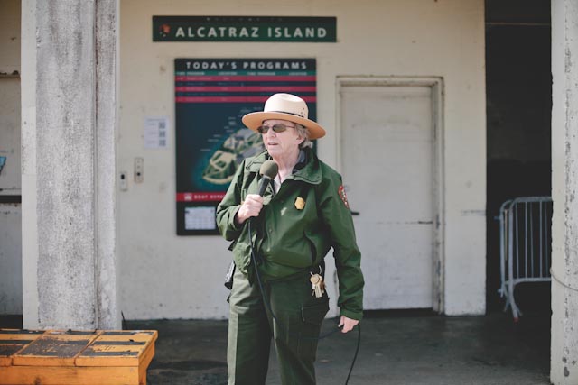 Alcatraz ranger - The cat, you and us