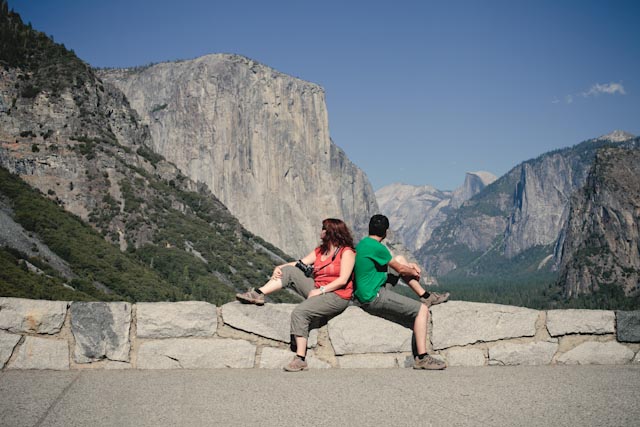 Anna + Albert at Tunnel View - The cat, you and us