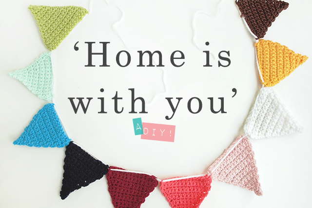 DIY home is with your crochetgarland finished B2 by Ice Pandora - The cat, you and us