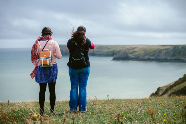 Pembrokeshire coast Stackpole - The cat, you and us