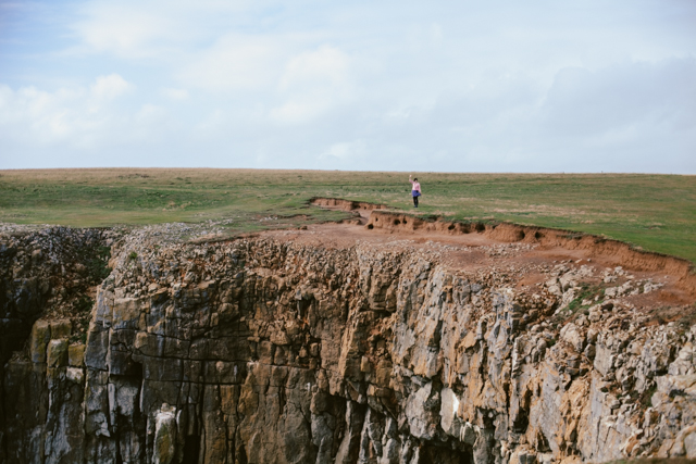 Pembrokeshire coast Stackpole - The cat, you and us