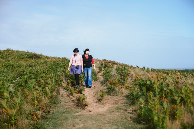 Pembrokeshire coast Stackpole - The cat, you and us