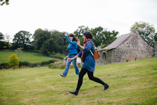 Aberglasney garden - The cat, you and us