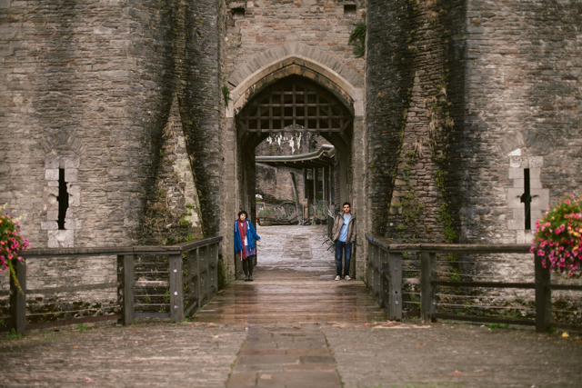 Caerphilly castle - The cat, you and us