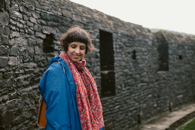 Caerphilly castle - The cat, you and us