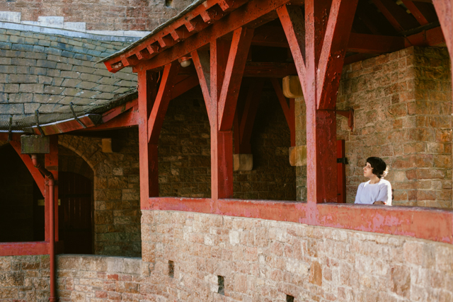 Castell Coch - The cat, you and us