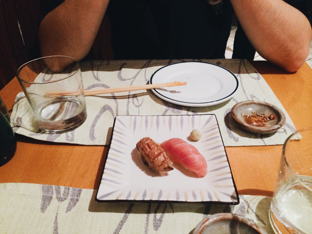 Toro and Toro tataki at Shunka - The cat, you and us