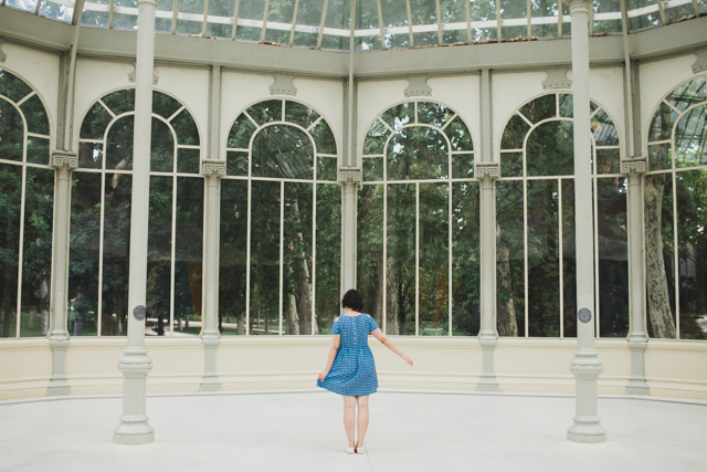 Palacio de Cristal - The cat, you and us