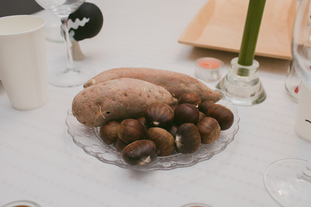 Chestnuts and sweet potatoes - The cat, you and us