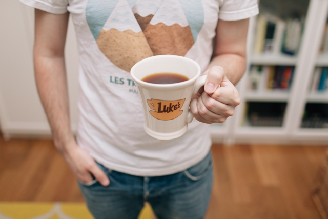 Luke's mug - The cat, you and us