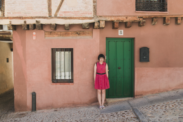 Damaris in Segovia - The cat, you and us