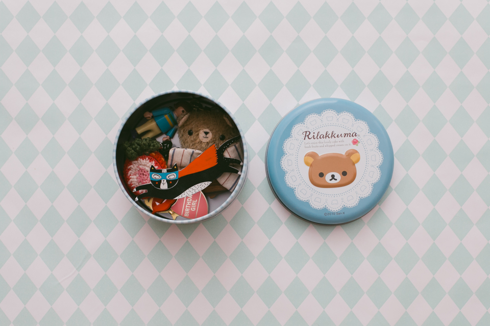 Rilakkuma Jewlery box - The cat, you and us