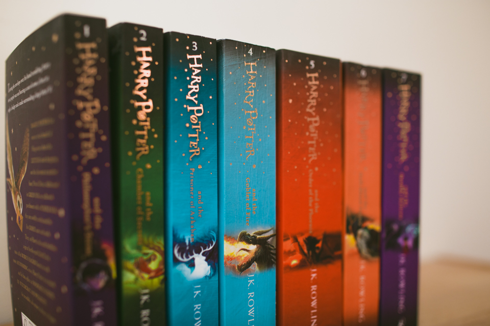Harry Potter book collection - The cat, you and us