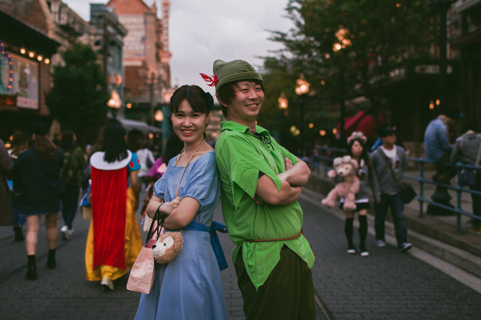 Tokyo DisneySea Peter Pan and Wendy costumes - The cat, you and us