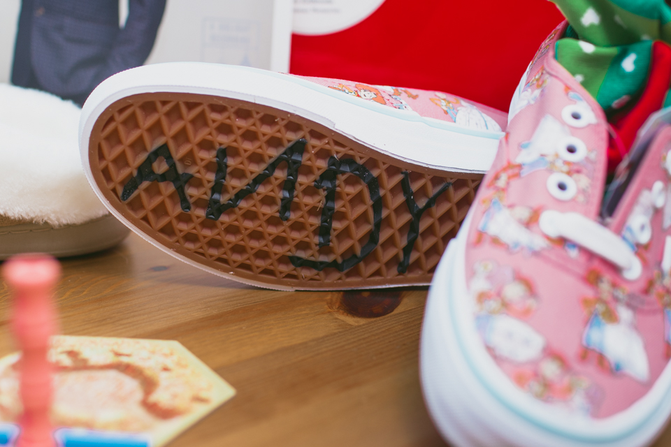 Christmas 2016 gifts Toy Story Vans - The cat, you and us