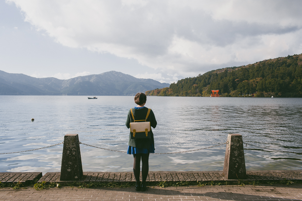 Lake Ashi Hakone - The cat, you and us