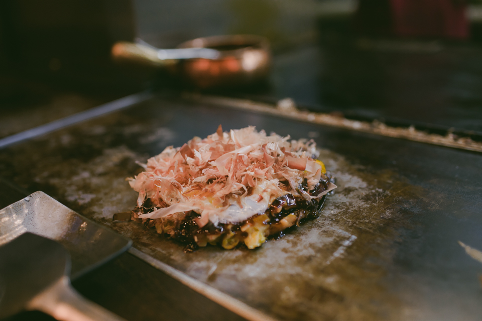 Okonomiyaki - The cat, you and us