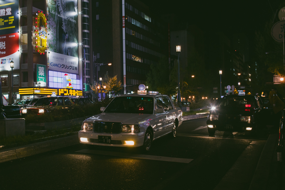 Dotonbori at night - The cat, you and us