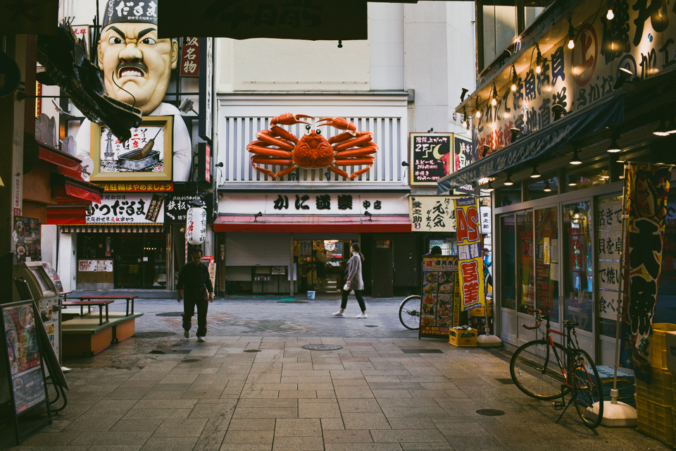 Dotonbori giant signs - The cat, you and us