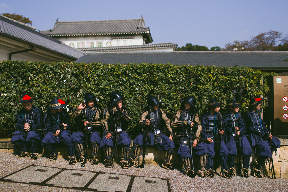 Himeji Castle warriors - The cat, you and us