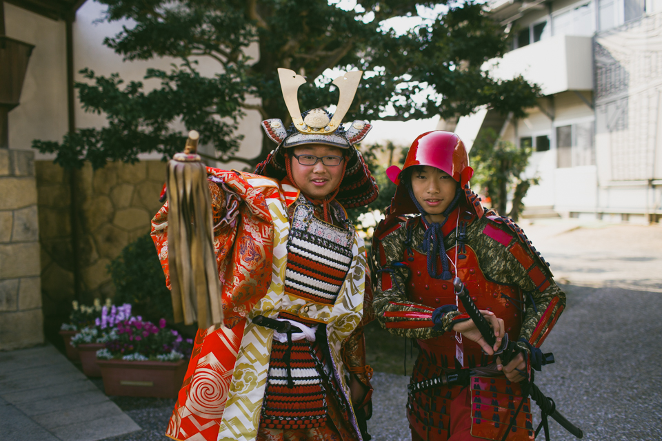 Himeji Castle warriors - The cat, you and us