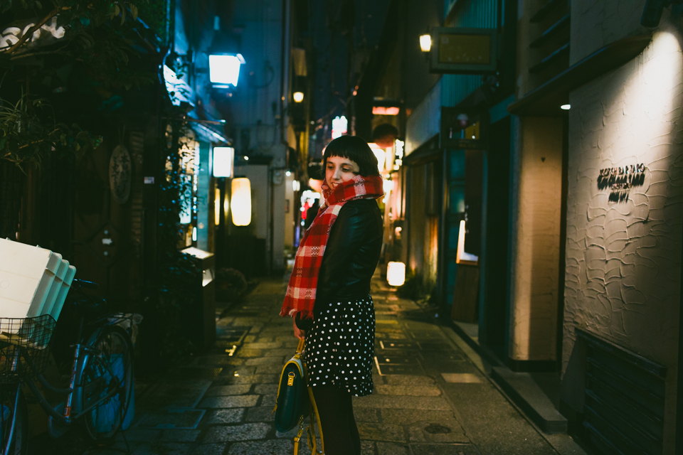 Dotonbori at night - The cat, you and us