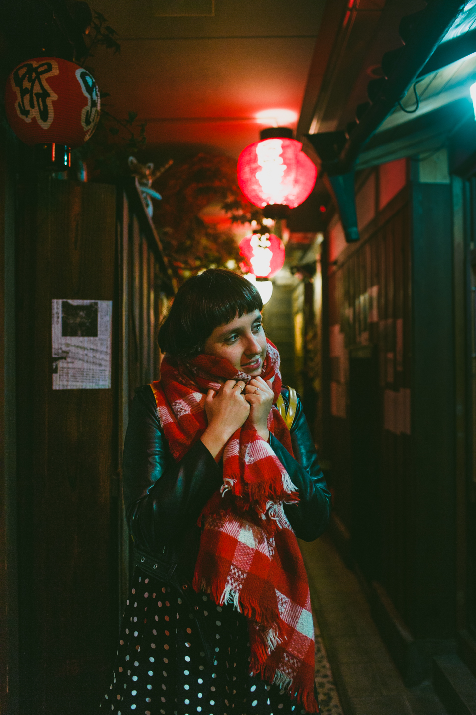 Dotonbori at night - The cat, you and us