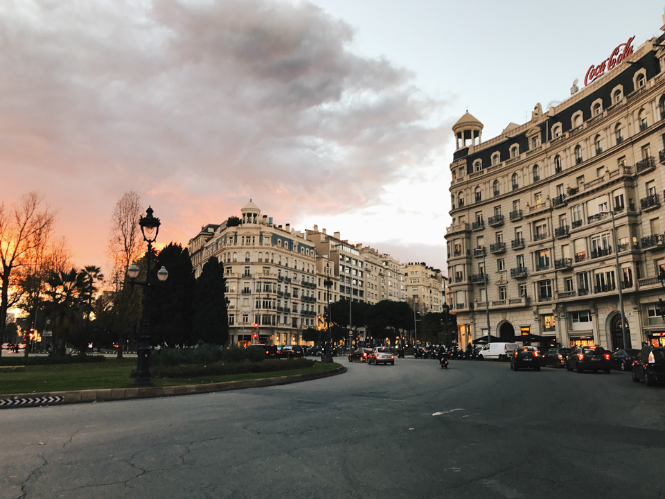 Barcelona afternoons are pastel color - The cat, you and us