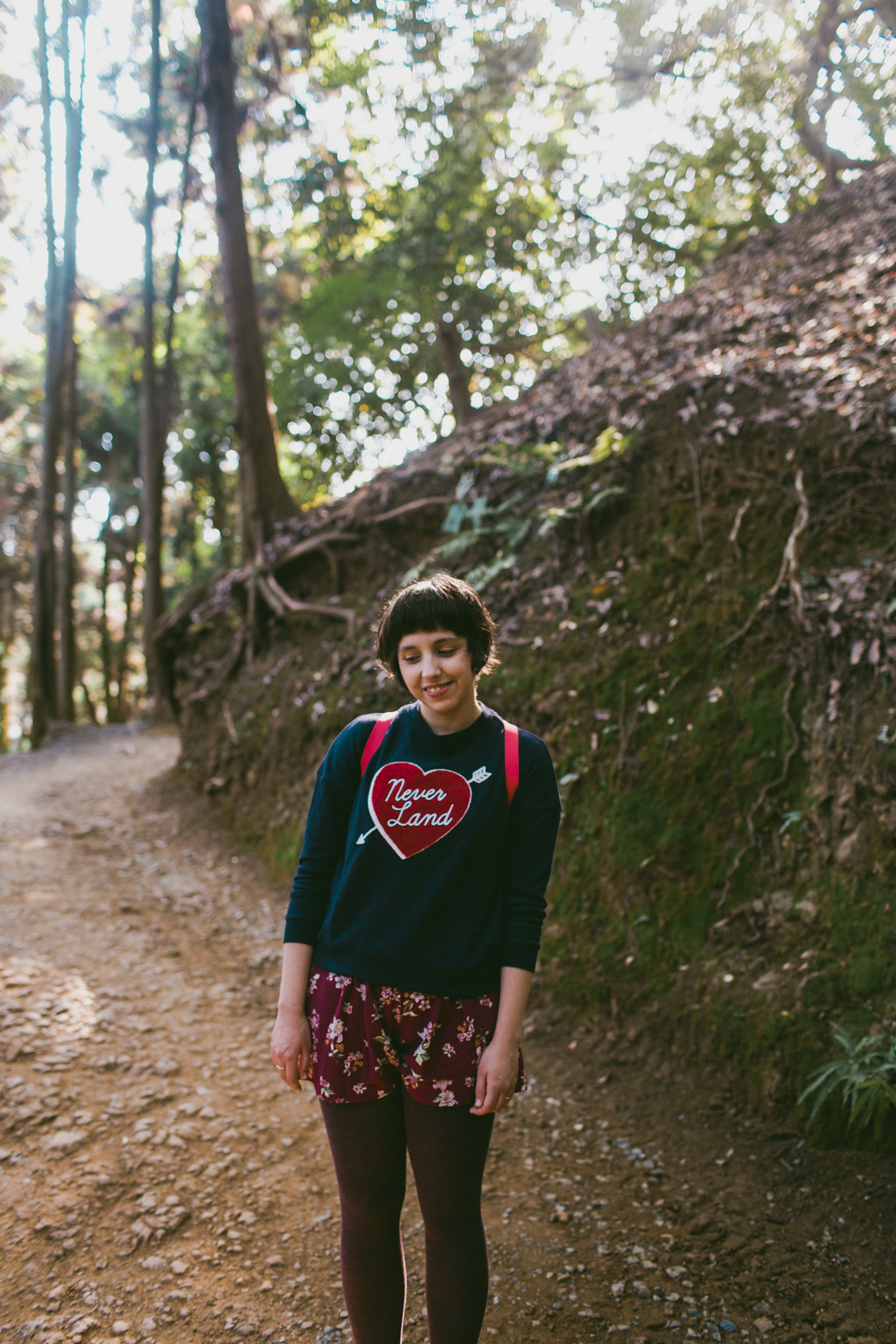 Arashiyama monkey park - The cat, you and us