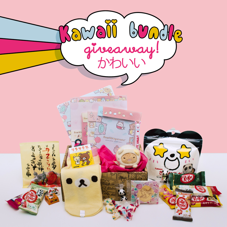 Giveaway kawaii & snacks Japan - The cat, you and us
