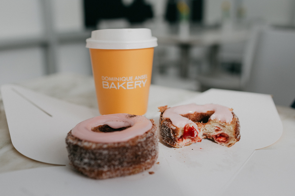 May 2017 Cronut Dominique Ansel bakery - The cat, you and us