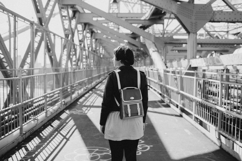 Williamsburg bridge - The cat, you and us