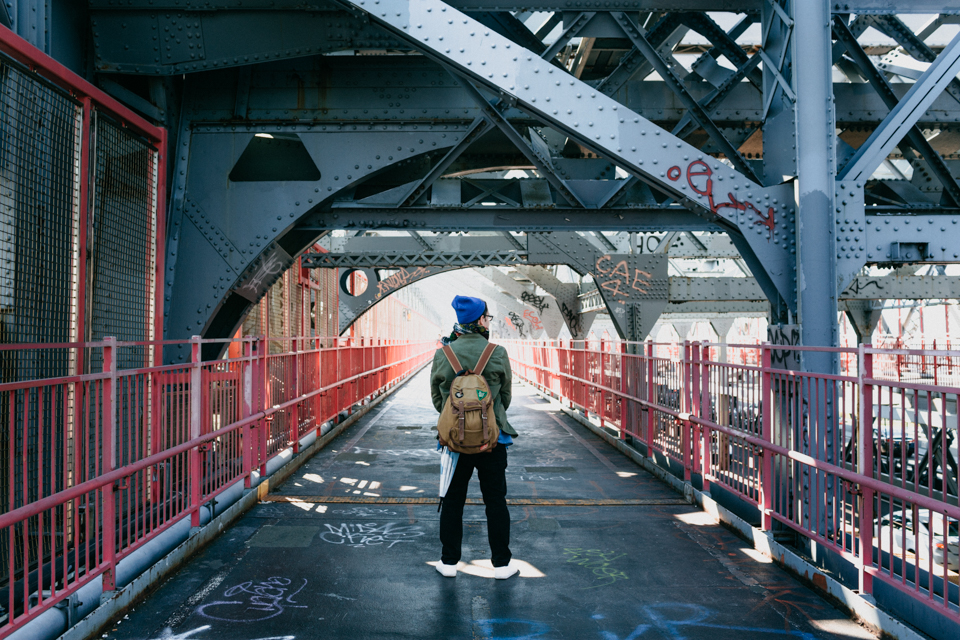 Williamsburg bridge - The cat, you and us