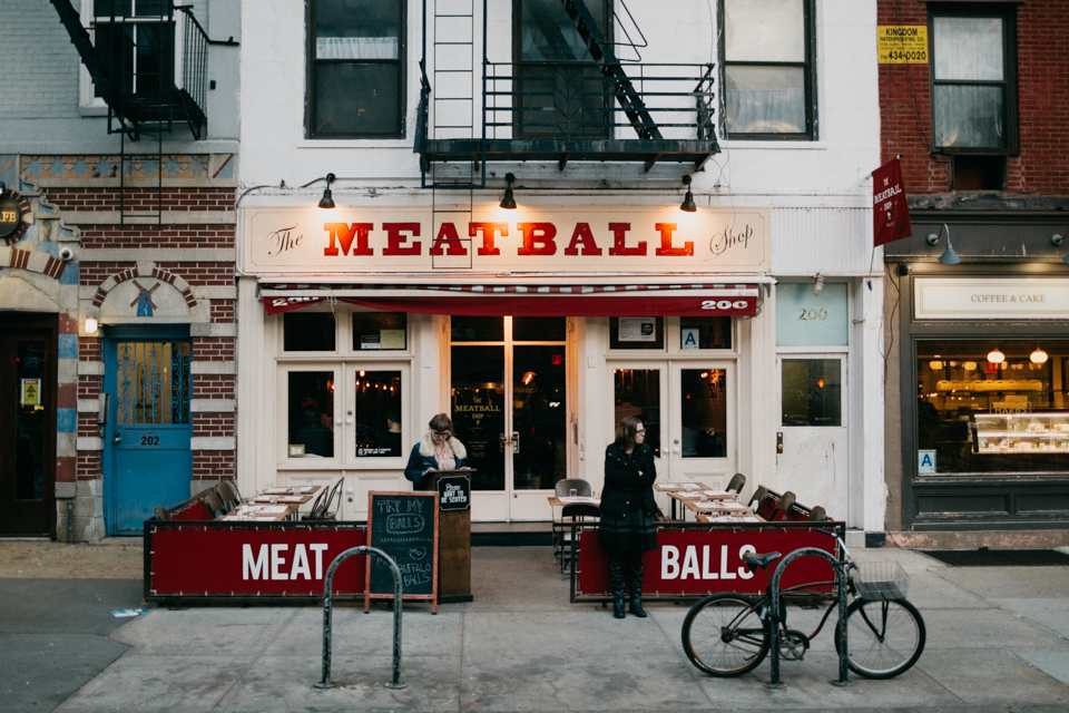 The Meatball Shop Chelsea NYC - The cat, you and us