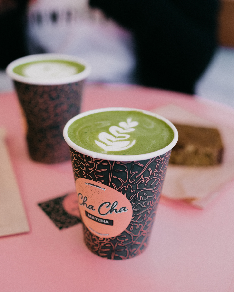 Cha cha matcha NYC - The cat, you and us