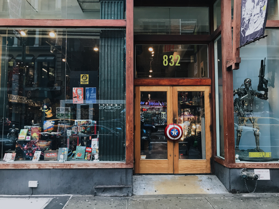 Forbidden planet NYC - The cat, you and us