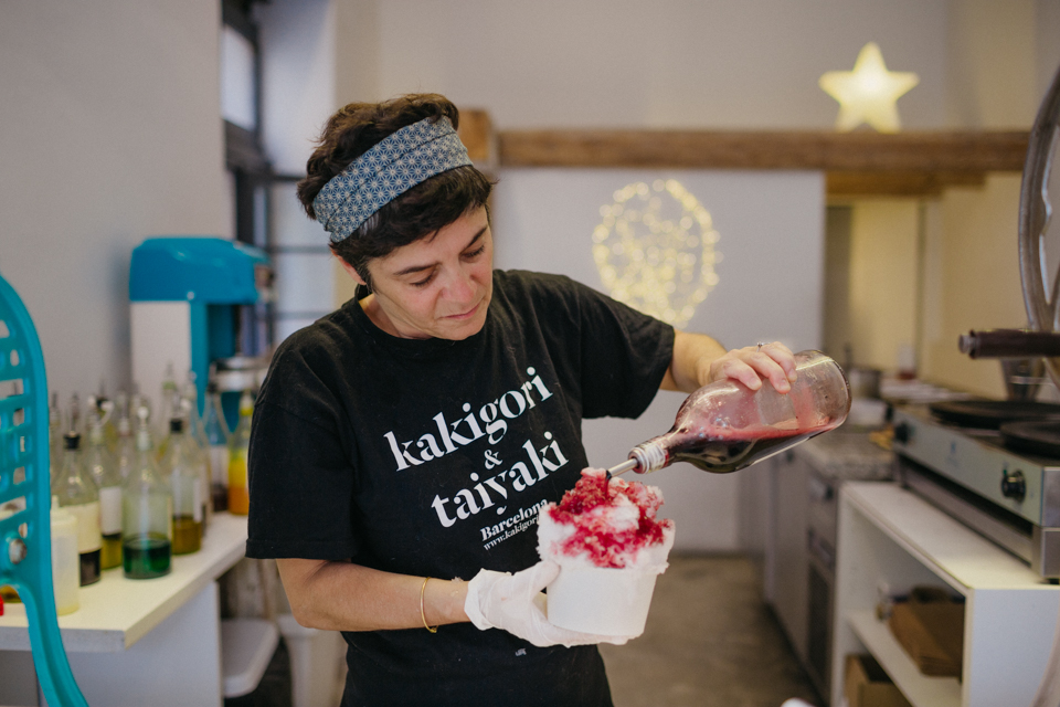 Kakigori Gracia Barcelona - The cat, you and us