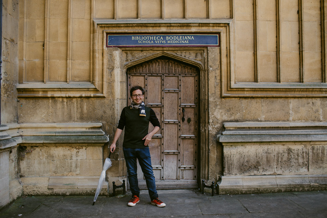 Bodleian Library Divinity School - The cat, you and us