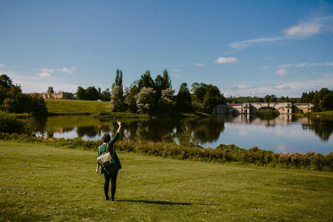 Blenheim palace - The cat, you and us