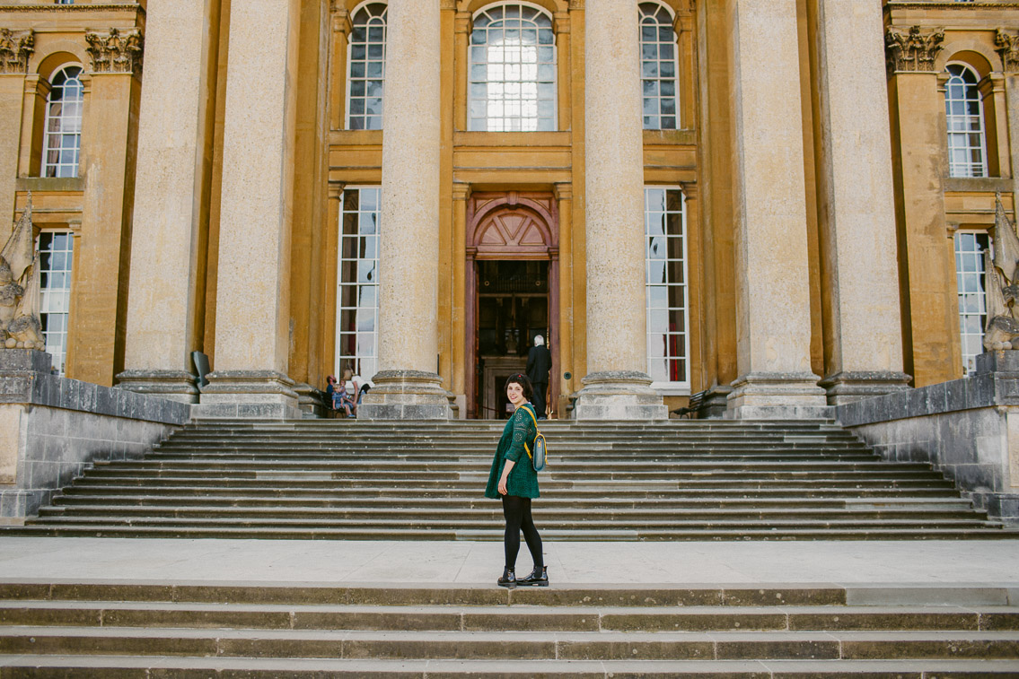 Blenheim palace - The cat, you and us