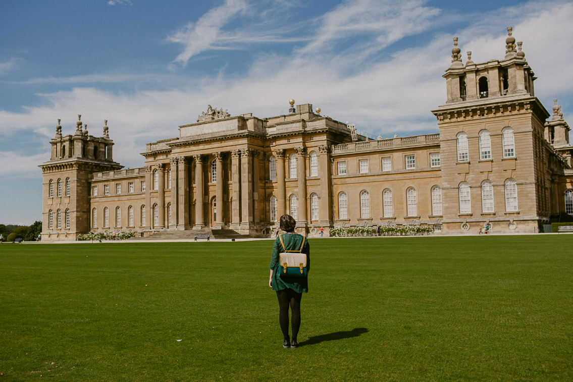 Blenheim palace - The cat, you and us