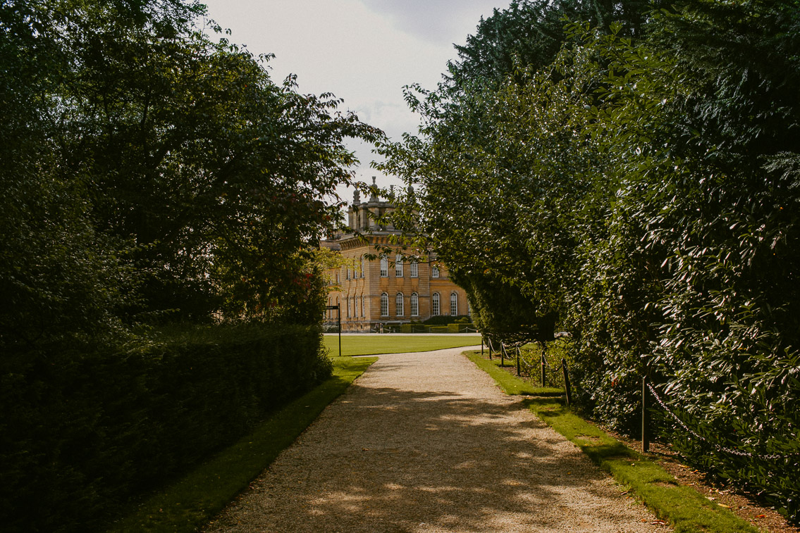 Blenheim palace gardens - The cat, you and us