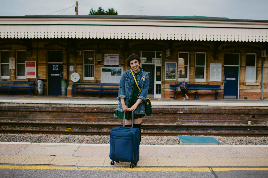 Moreton-in-marsh train station - The cat, you and us